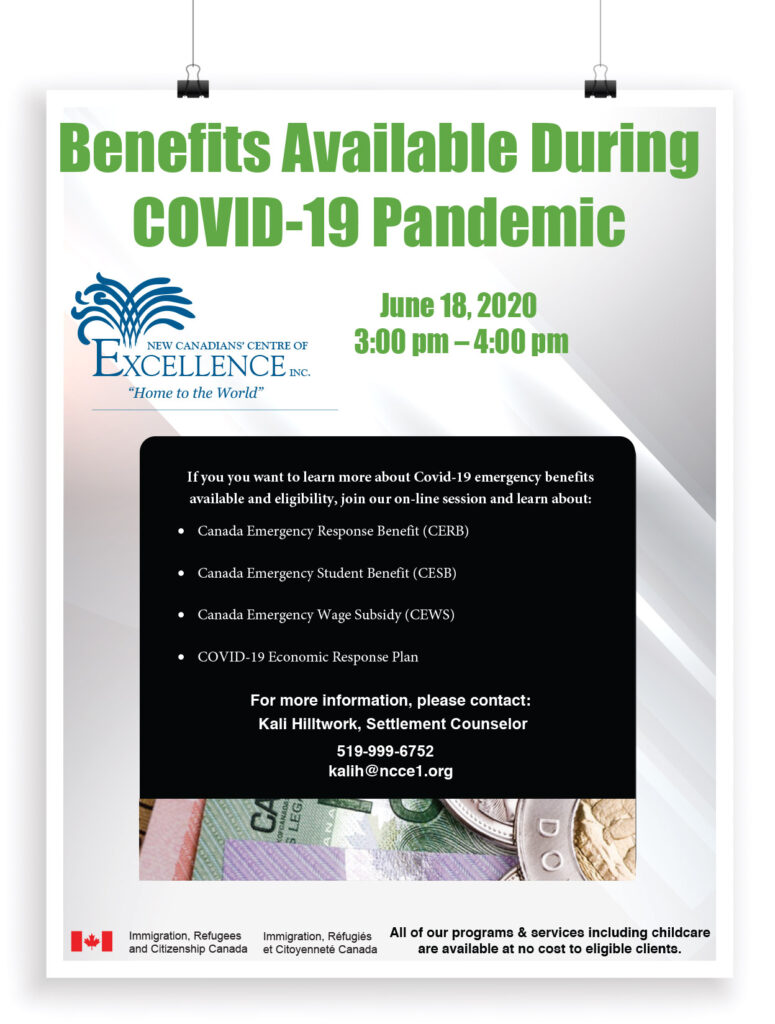 Benefits available during COVID