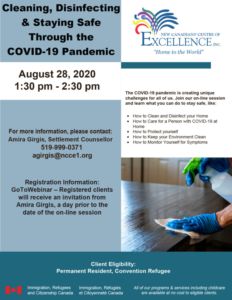 Cleaning, Disinfecting & Staying Safe Through the COVID-19 Pandemic