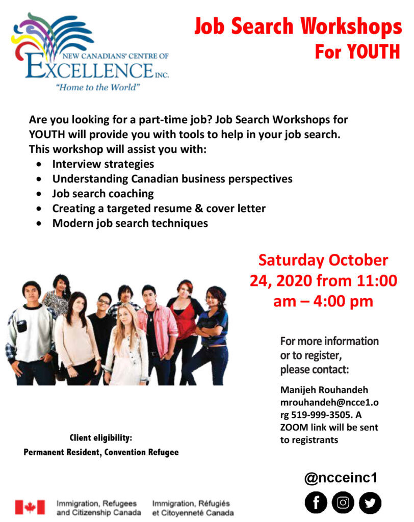 LWA Job Search Workshop for Youth - October 24, 2020