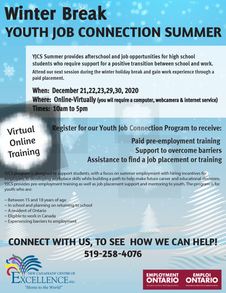 Youth Job Connection Summer