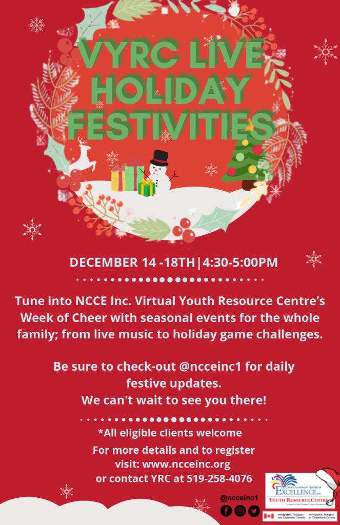 VYRC Live Holiday Festivities