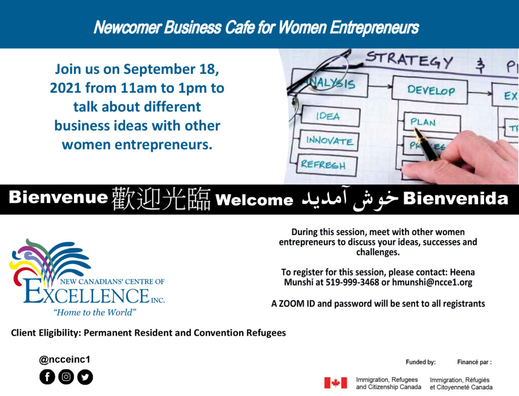 BDA Virtual Business Café for Women Entrepreneurs