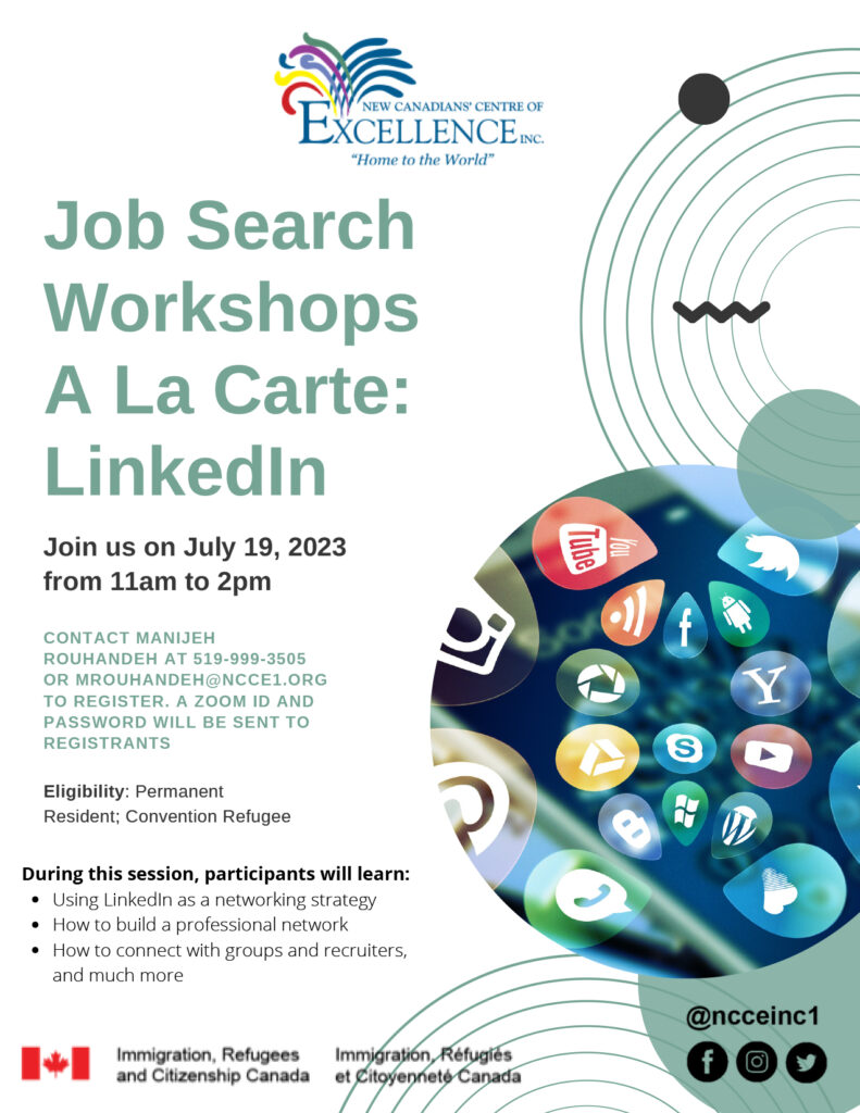 Job Search Workshops A La Carte: LinkedIn