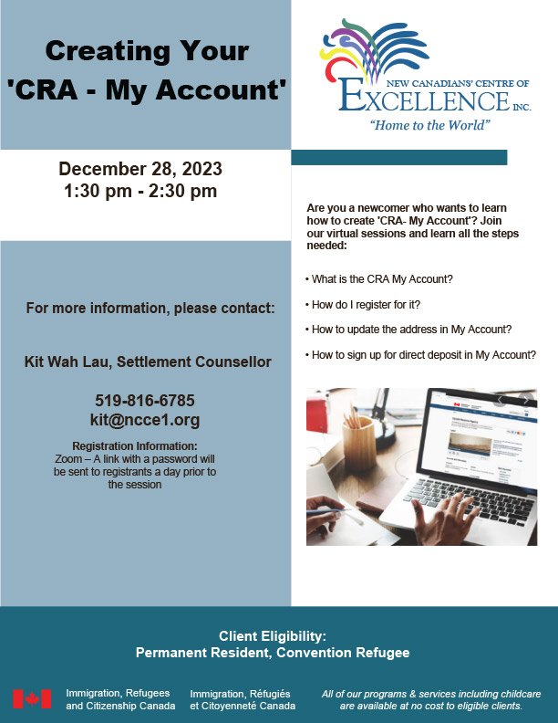 CRA-My Account