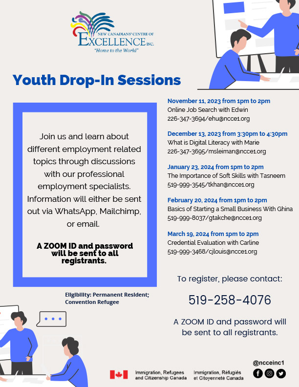 Youth Drop-In Sessions: Basics of Starting a Small Business