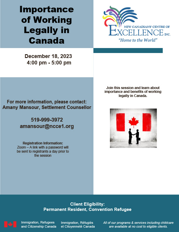 Importance of Working Legally in Canada